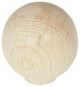1 1/4" Au Natural Wood Round Knob