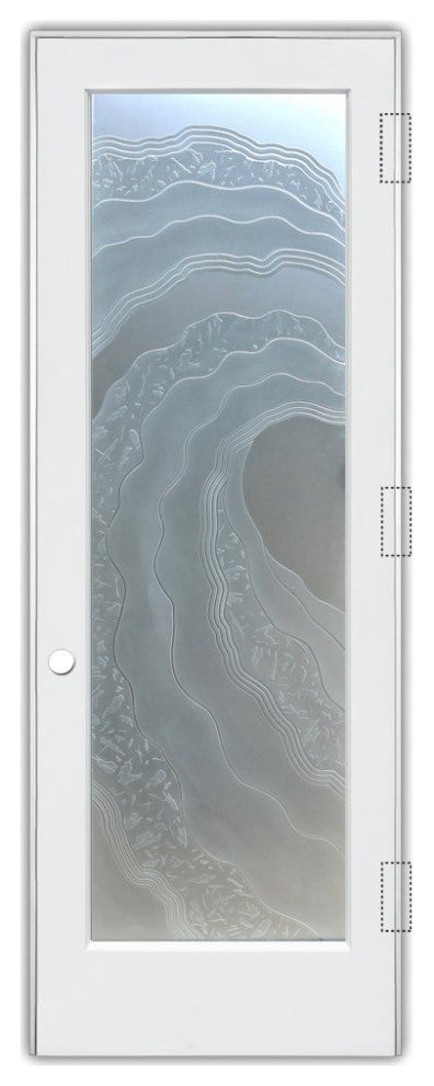 Interior Prehung Door or Interior Slab Door - Metacurl - Primed - 30" x 96"...