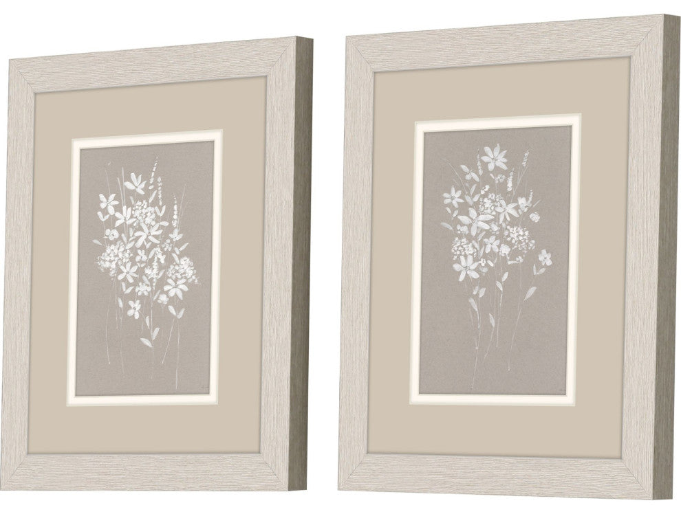 Delicate Botanicals Artwork, 2-Piece Set
