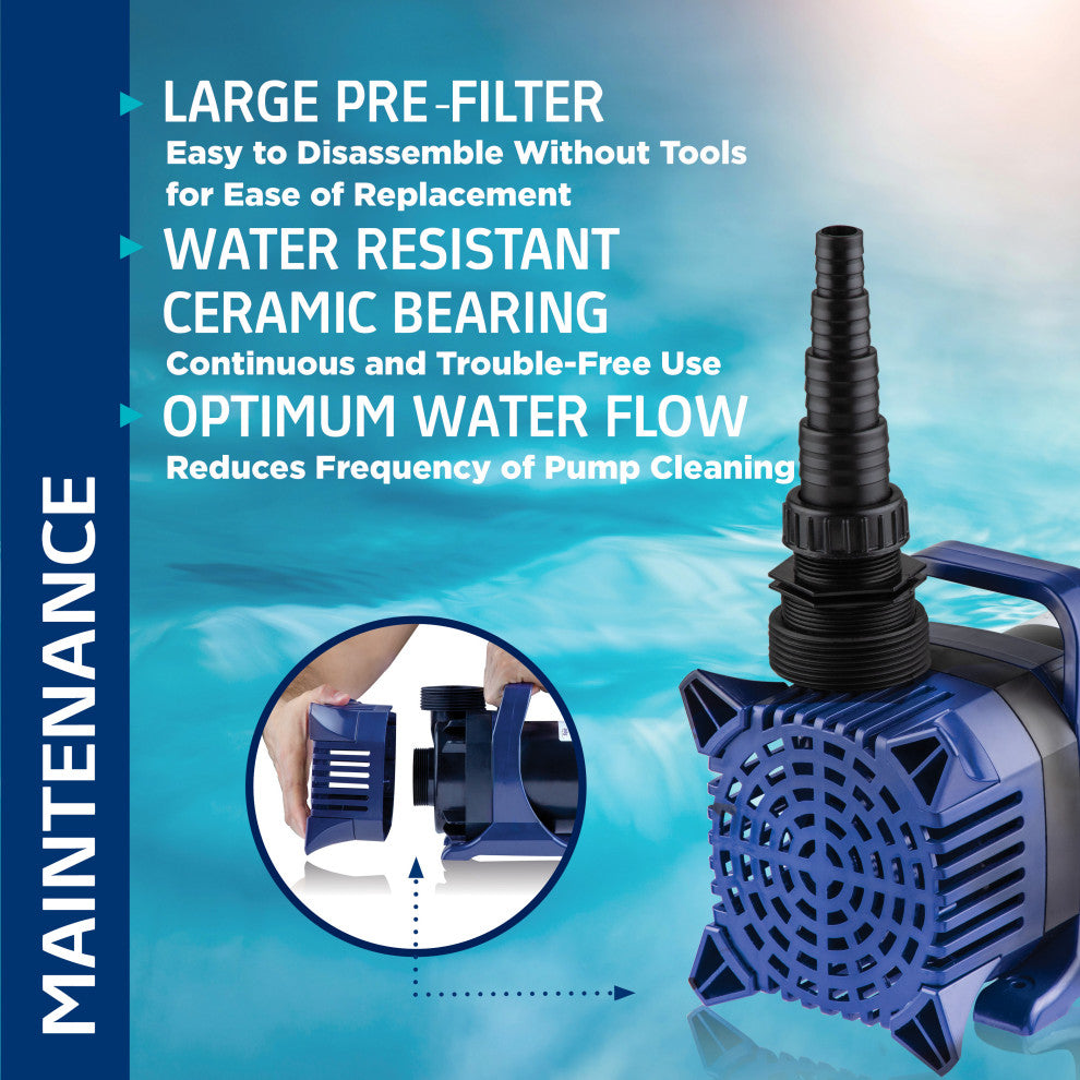 Cyclone Pump 5200 GPH With 33-Foot Cord