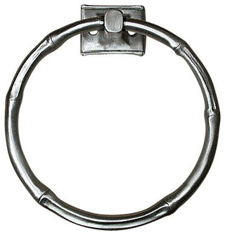 Bamboo Towel Ring, Antique Bronze