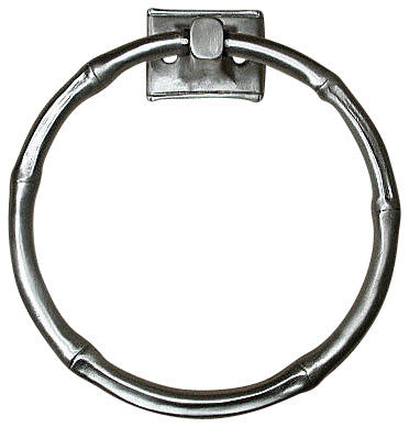 Bamboo Towel Ring, Antique Bronze