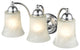 3 Light 18" Chrome Bathroom Vanity Light