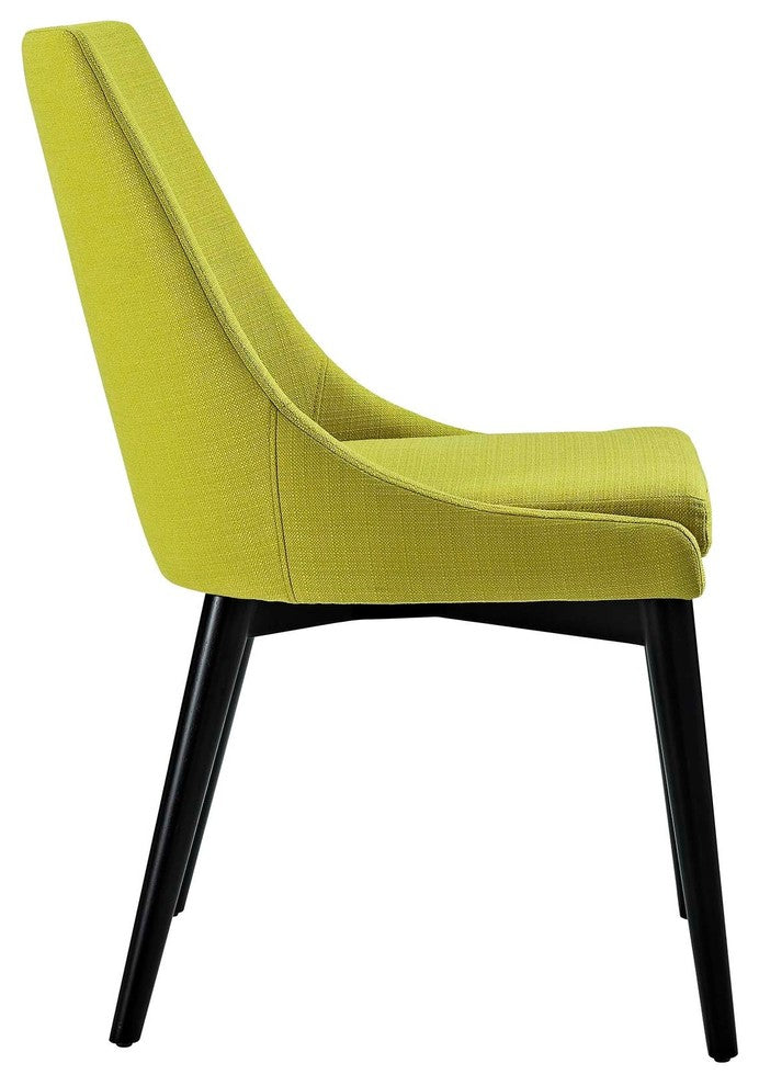 Modern Wheatgrass Viscount Fabric Dining Chair