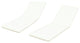 Belinda Outdoor Fabric Chaise Lounge Cushion, Set of 2, Cream