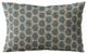 Plutus Blue Eyelashes Dot Luxury Throw Pillow, 20"x36"