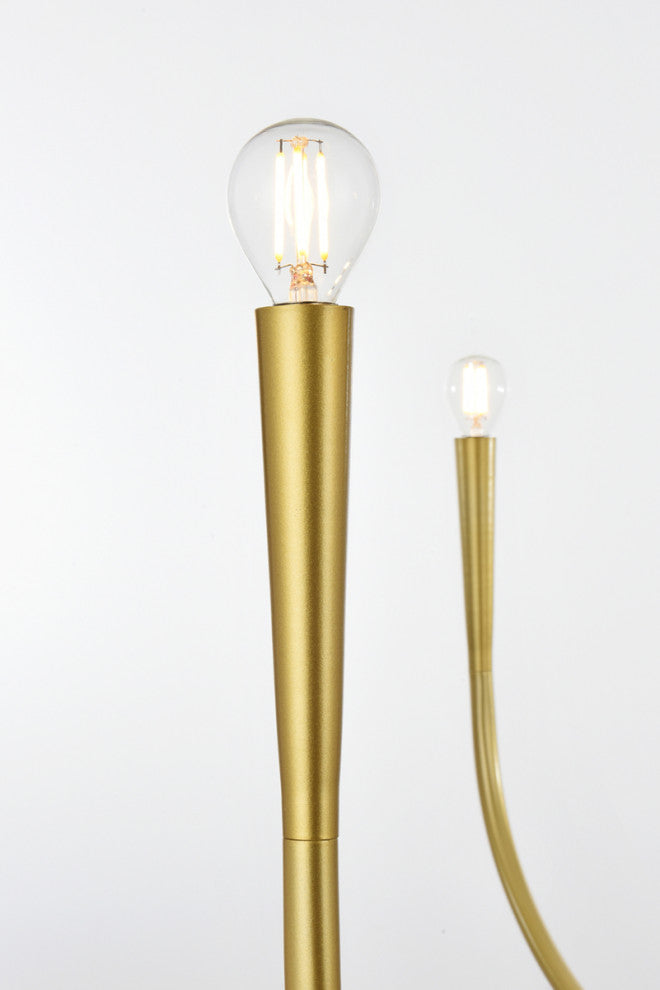 Home Living 55" Chandelier, Brass