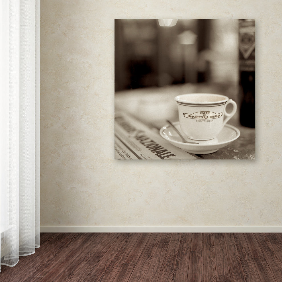 Alan Blaustein ''Tuscany Caffe II'' Canvas Art, 35x35