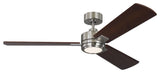 Harris 56" Ceiling Fan, Brushed Steel