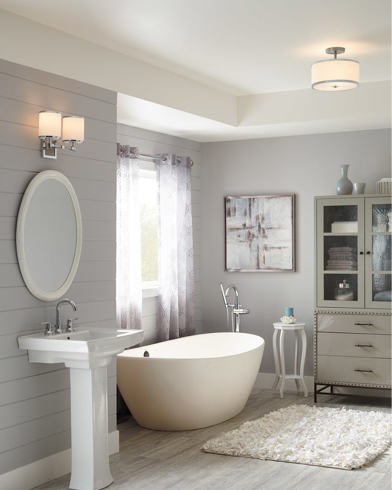 Murray Feiss Prospect Park Two Light Vanity Fixture VS23302SN/CH