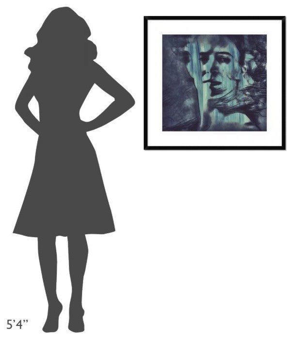 "Beginnings( Portrait )" Framed Digital Print by Dalibor Davidovic, 30"x28"