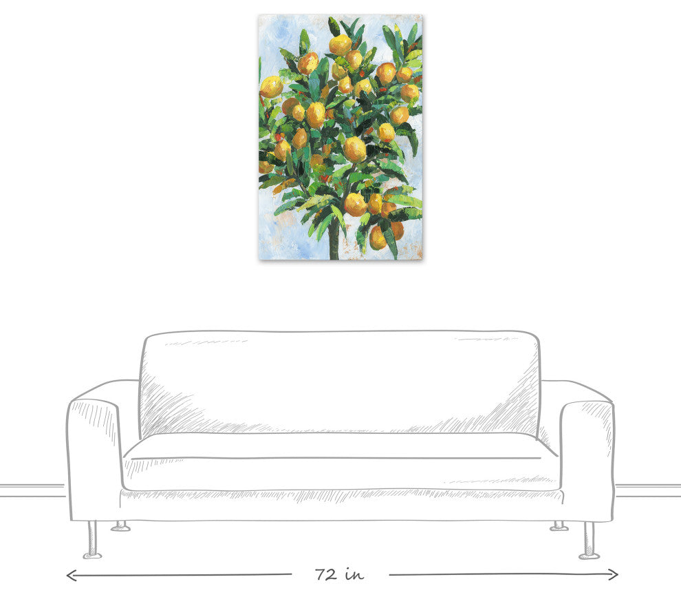 Lemon Tree 24x36 Canvas Wall Art