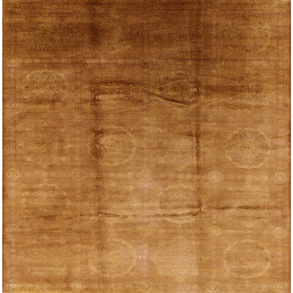 Ahgly Company Indoor Square Mid-Century Modern Area Rugs, 8' Square