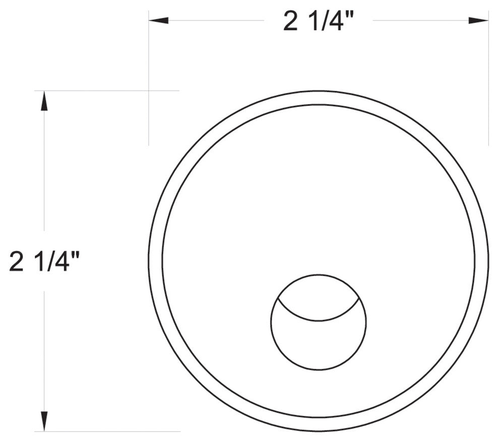 Hinkley Tilt Led Round Wall Light, Stainless Steel