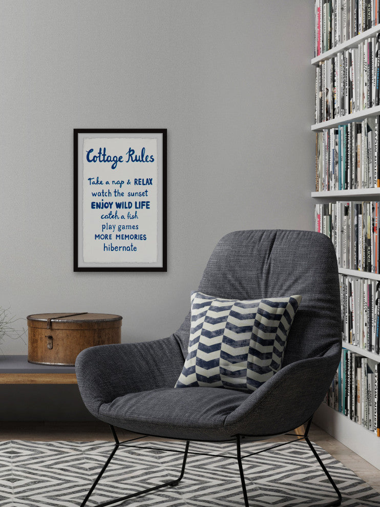 "Enjoy Wild Life" Framed Painting Print, 16x24