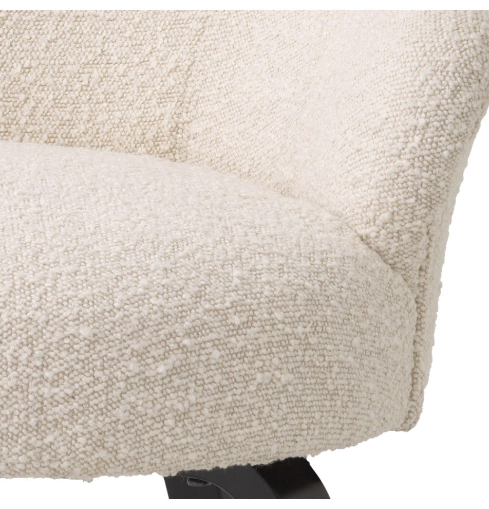 Modern Curved Dining Armchair | Eichholtz Moretti