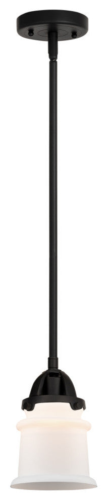 Small Canton Mini Pendant, Matte Black, Matte White, Matte White