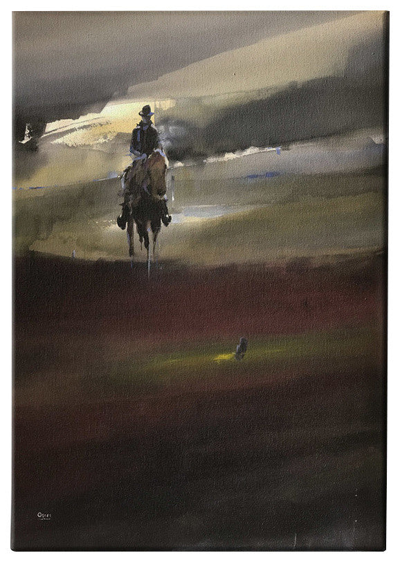 Epic Graffiti "Incoming Storm" Giclee Canvas Wall Art, 18"x26"