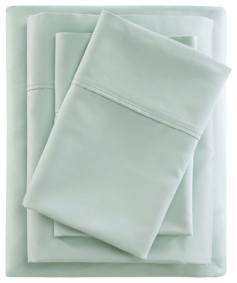 Beautyrest 400 Thread Count Wrinkle Resistant Cotton Sateen Sheet Set