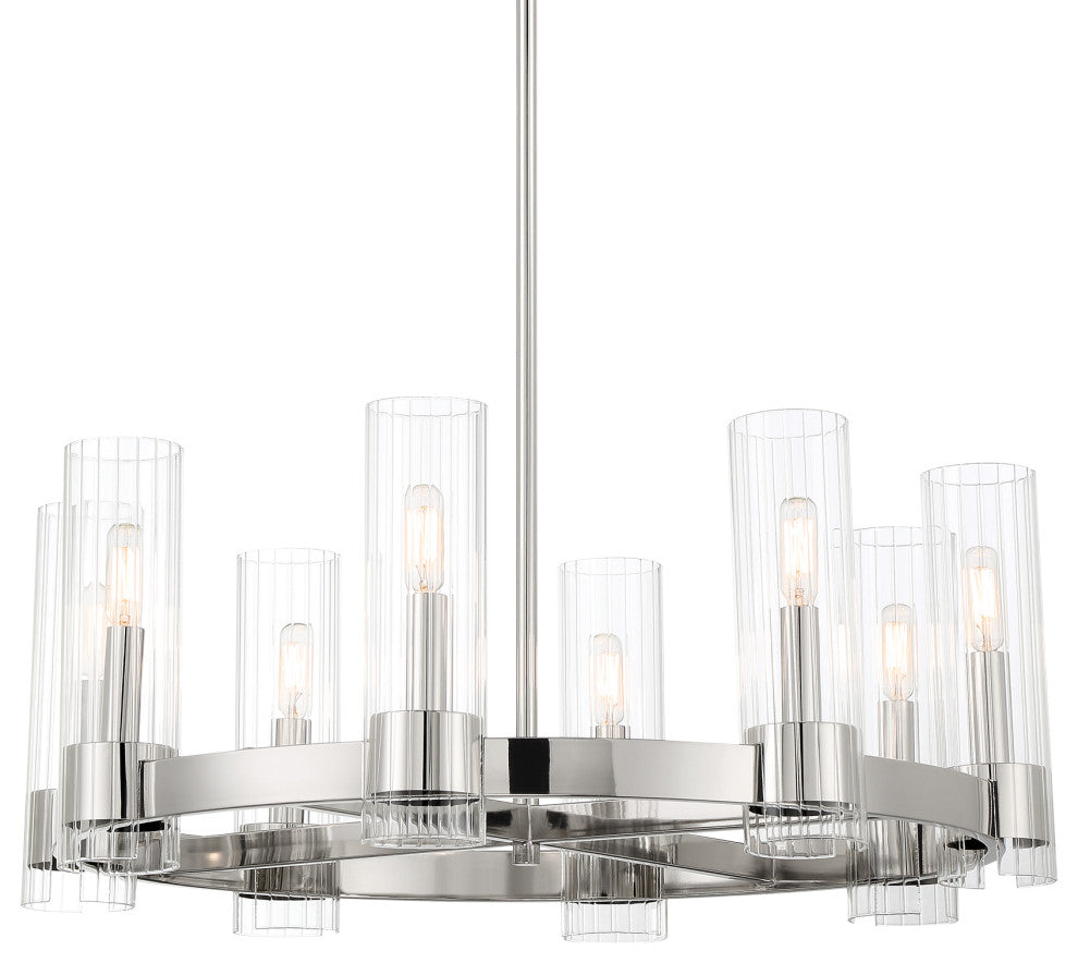 Minka Lavery 3898-77, 8-Light Chandelier