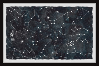 "The Constellations" Framed Painting Print, 30x20