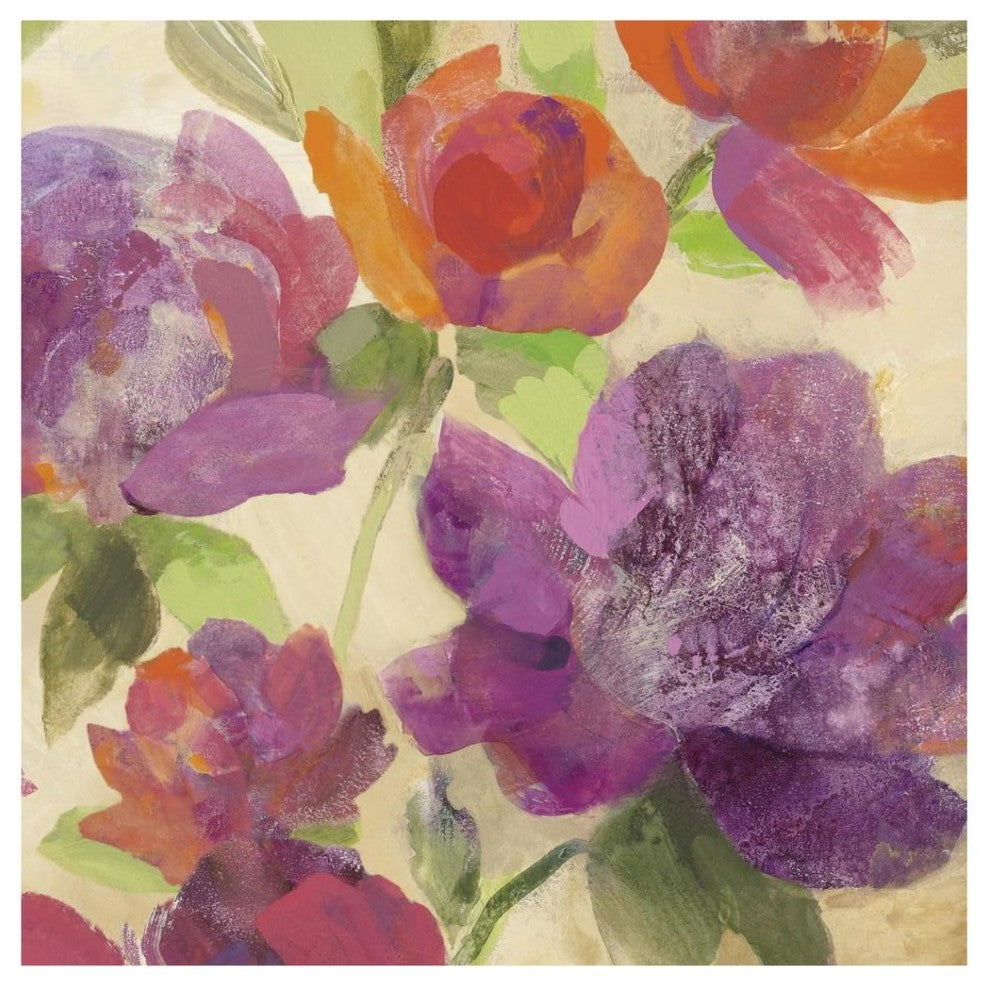 "Garden Delight IV" Digital Paper Print by Albena Hristova, 42"x42"