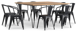 Larkin / Hunter 9-Piece Dining Set