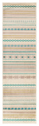 Surya Paramount PAR-1118 5'3"x7'9" Rug, Teal/Aqua/Lime/Light Gray/Cream