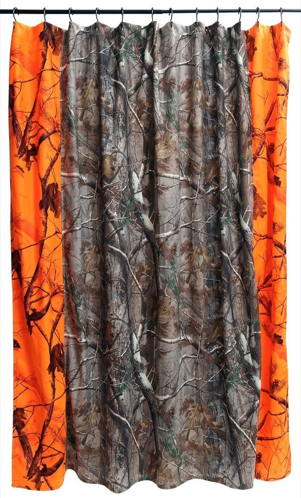 Realtree All-Purpose Blaze Shower Curtain