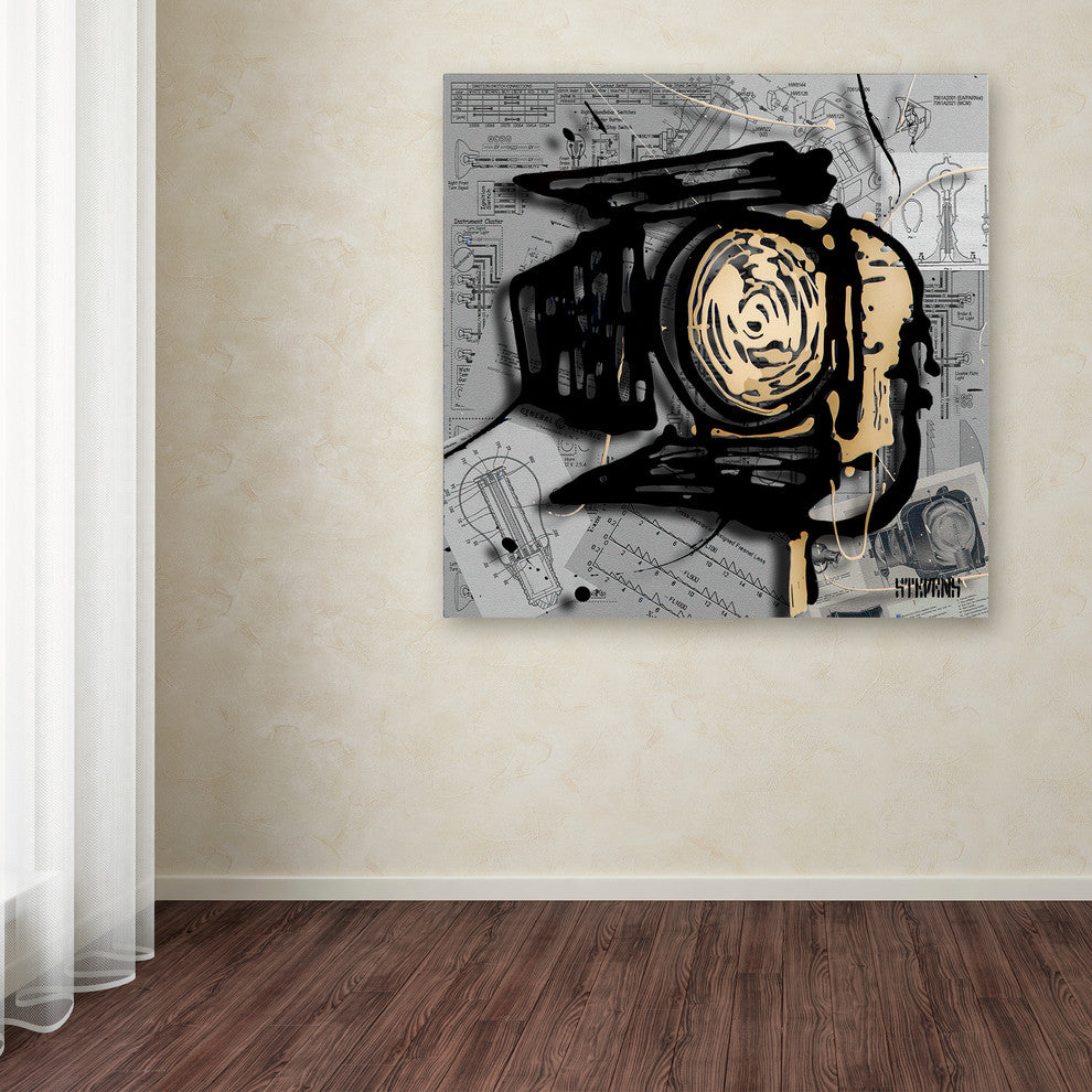 'Movie Light' Canvas Art by Roderick Stevens