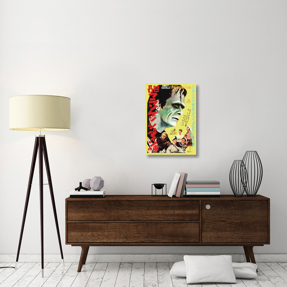 Abbott and Costello, Japanese, Frankenstein, 21x30
