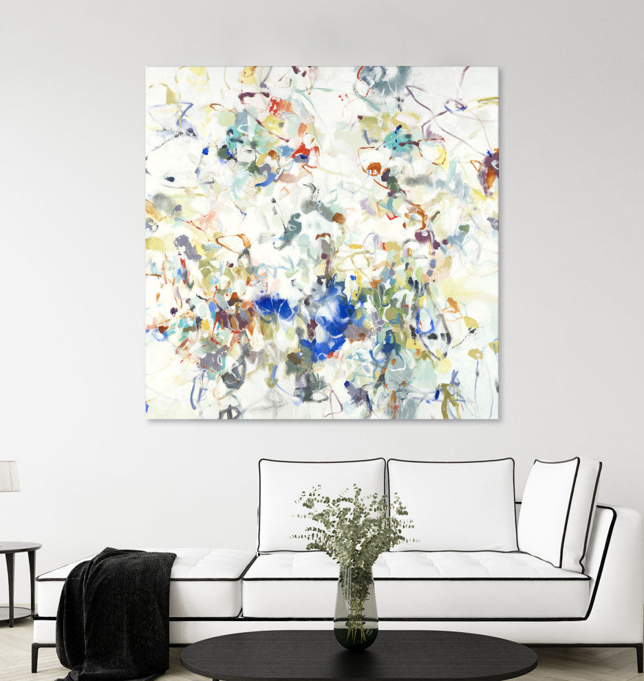 Party Time III - 84 x 84 by Lisa Ridgers