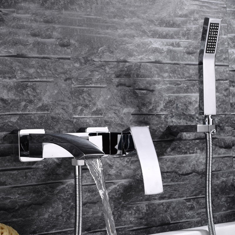 Cremona Bathtub Faucet With Hand Held Shower