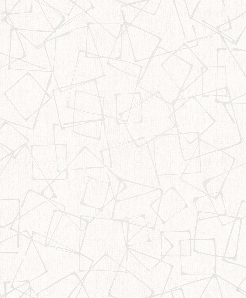 Geometric Textured Wallpaper Featuring Random Square Shapes, 82018