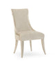 Silver Leaf Upholstered Dining Chair