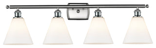 Innovations 516-4W-SN-GBC-81 4 Light Bath Vanity Light, Brushed Satin Nickel