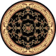 New Vision, Souvanerie Black, 5'3" Round
