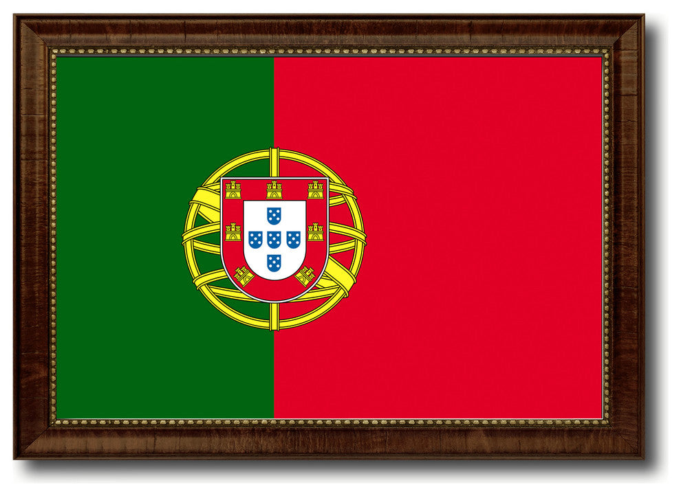 Portugal Country Flag Canvas Print, 27"x39"