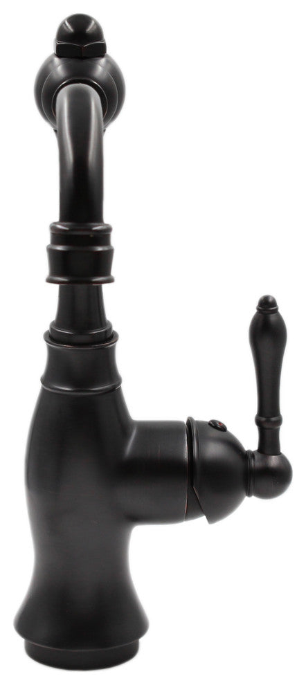Novatto NBPF-115 Lou Single Handle Bar Faucet Series, Oil Rubbed Bronze