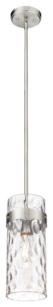 Zlite 3035P6-BN 1-Light Pendant, Clear