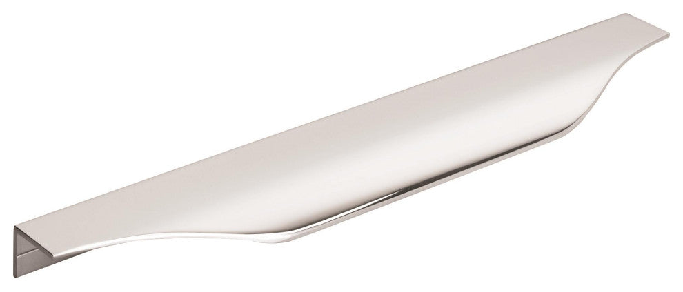 Amerock Aloft Cabinet Edge Pull, Polished Chrome, 8-9/16" Center-to-Center