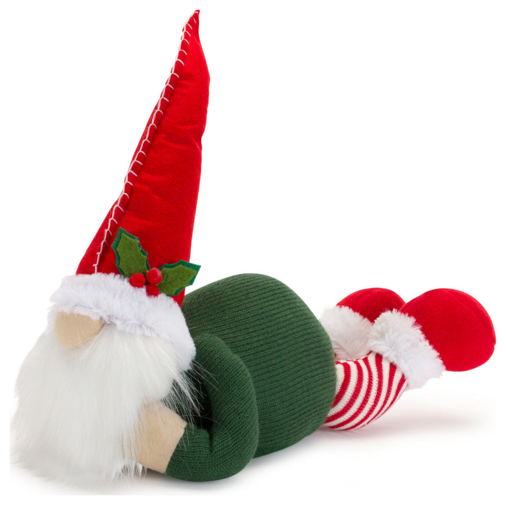 Lounging Gnome Figurine, 2-Piece Set