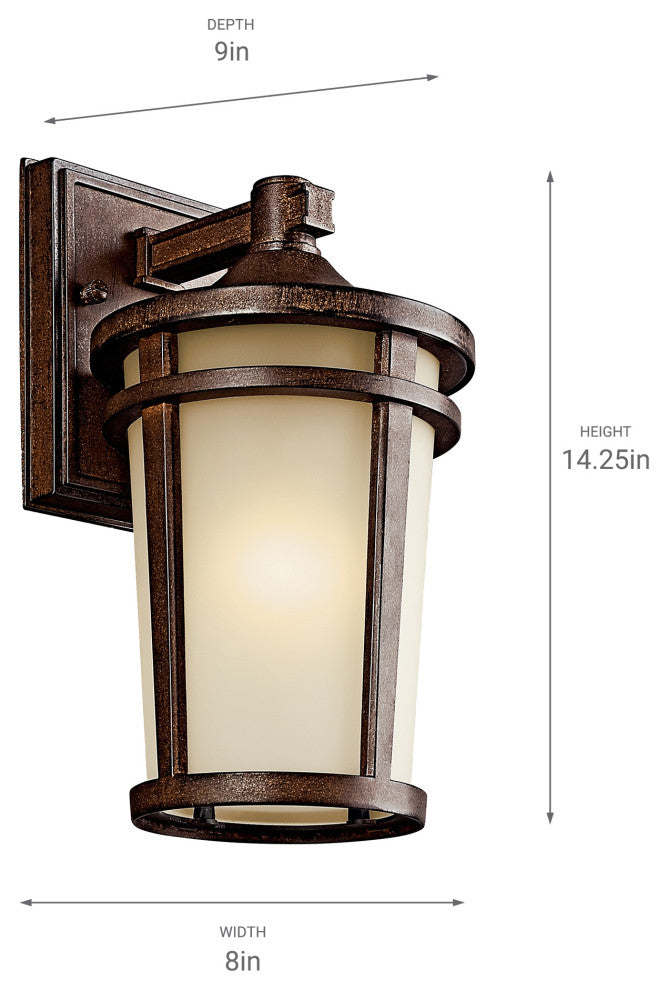 Outdoor Wall 1-Light, Incandescent