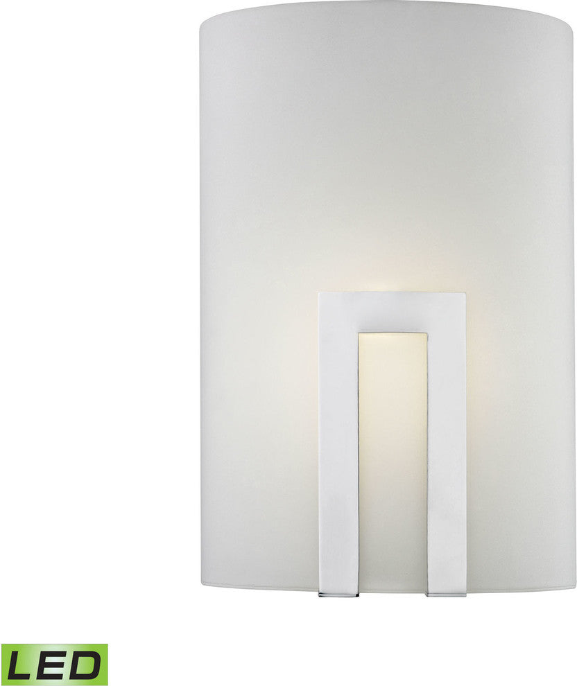 Elk Lighting Portal 1 Light LED Wall Sconce, Chrome