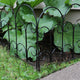 Sunnydaze Victorian Border Fence Set 16-Inches  - Choose Quantity, 40 Panels