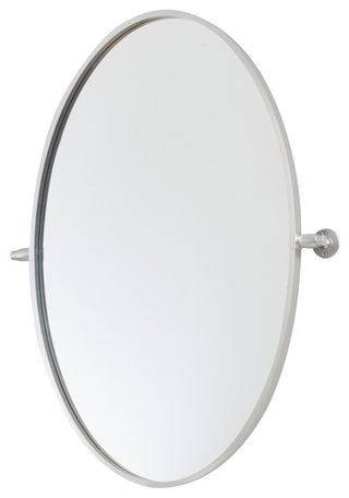 Elegant Decor Oval Pivot Mirror 21X32" in Gold