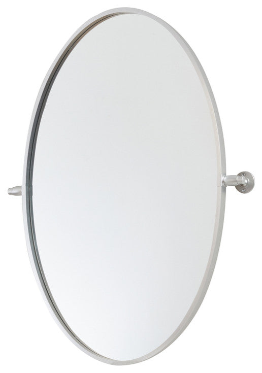 Elegant Decor Oval Pivot Mirror 21X32" in Gold