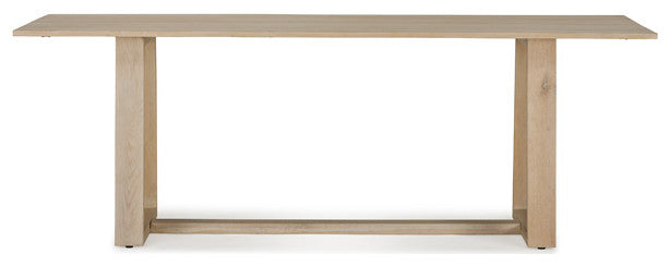 Kiayara Solid Oak Dining Table - Natural