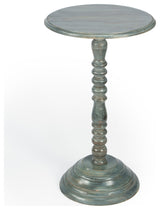 Butler Pedestal Accent Table, Artifacts