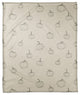 Gray Mini Pumpkin Pattern 50x60 Coral Fleece Blanket